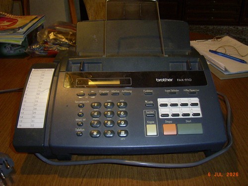 älteres telefaxgerät brother - telefaxgerät,