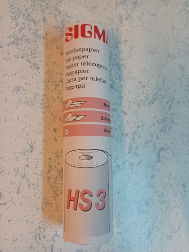 Faxpapier 216mm breit 30m lang