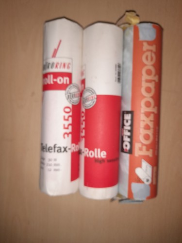 Telefaxrollen m x 210 - 3,