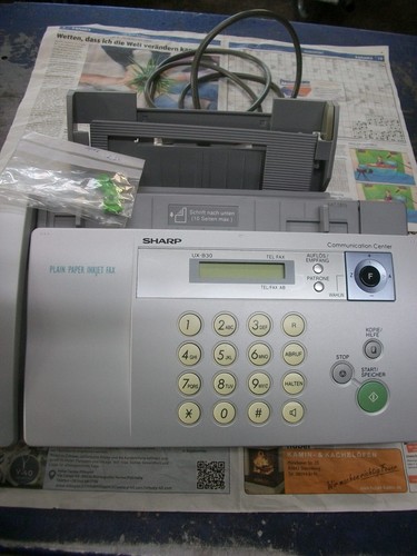 Fax gerät sharp - gerät,