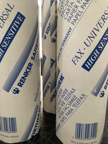 Renker thermo faxpapier - renker, thermo-faxpapier