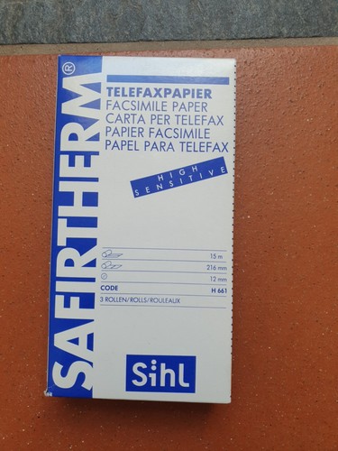 Rollen faxpapier - 3,
