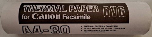 Rolle faxpapier thermopapier - faxpapier,