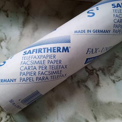 Faxpapier rollen sariftherm - 6,