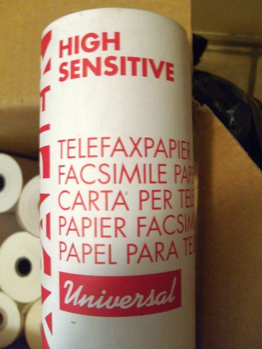 Fax papier rolle - papier,