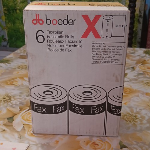 Boeder telefaxpapier - q,